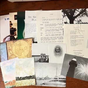 200 Piece Vintage Scrapbook Junk Journal Set